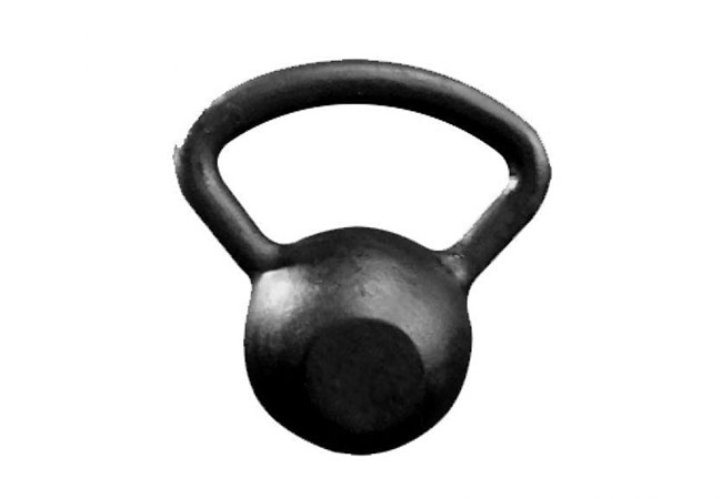 Kettlebell Pintado para Musculação