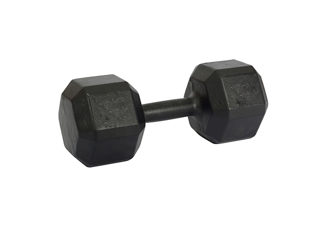 Dumbbells Sextavado Pintado