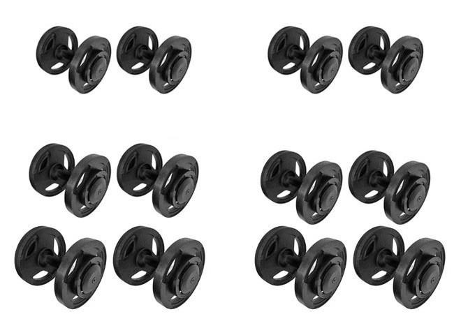 Kit Dumbbells Sport Pintado Com Pegada Emborrachada para Musculação